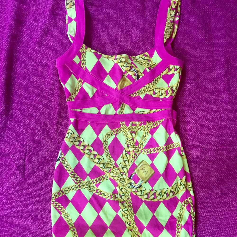 🚫🚫SOLD!! 🚫🚫NICKY MINAJ DRESS (CUT OUT AND COLORFUL!)